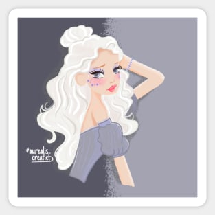 Diamonds Princess Sticker